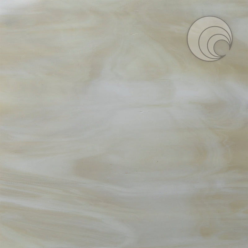 Khaki, White "Clay" Opaque Smooth Fusible Oceanside Sheet 816-52S-F