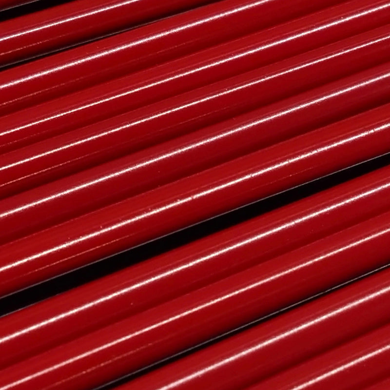 Deep Red Striker Opaque Bullseye Rod 224