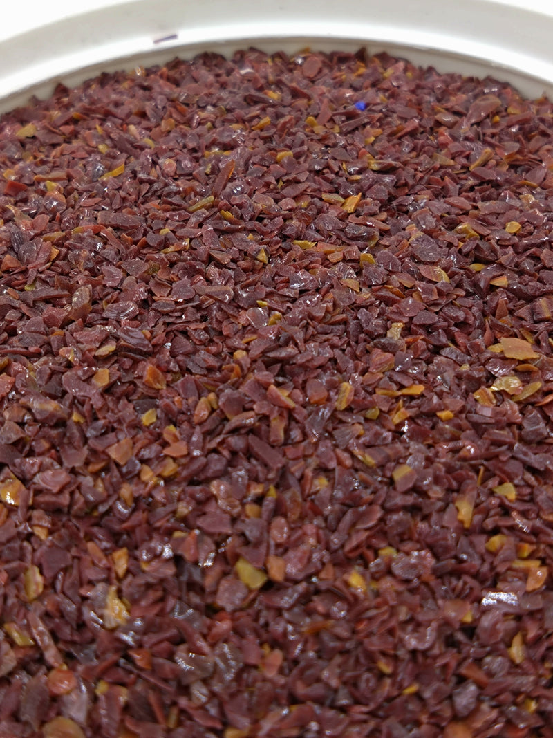 Dark Brown Opaque Effetre Frit 448