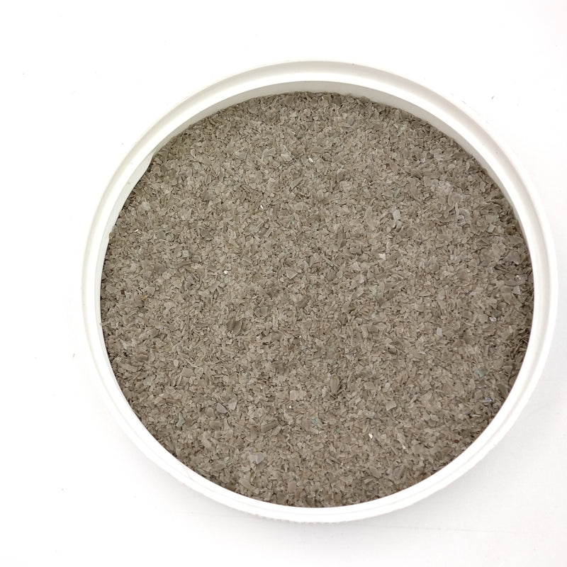 Dark Grey Opaque Effetre Frit 252