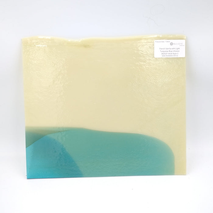 French Vanilla, Light Turquoise Blue Infusion 2537IN