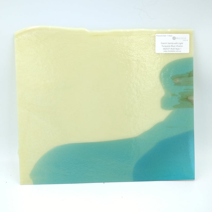 French Vanilla, Light Turquoise Blue Infusion 2537IN