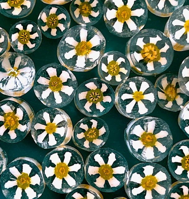 Flower Mix Millefiori Murrine Float Glass