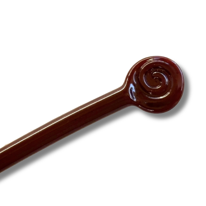 Dark Brown Opaque Vetrofond Rod 448