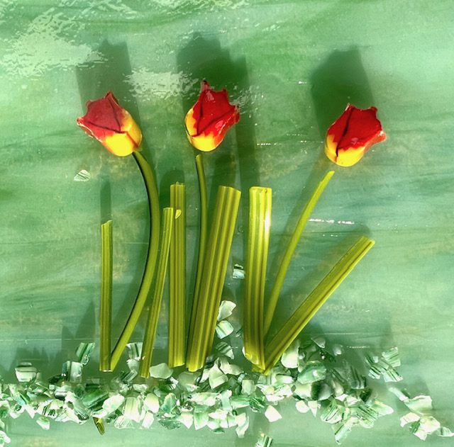 Davenport Tulip - Flowers Millefiori Murrine COE090