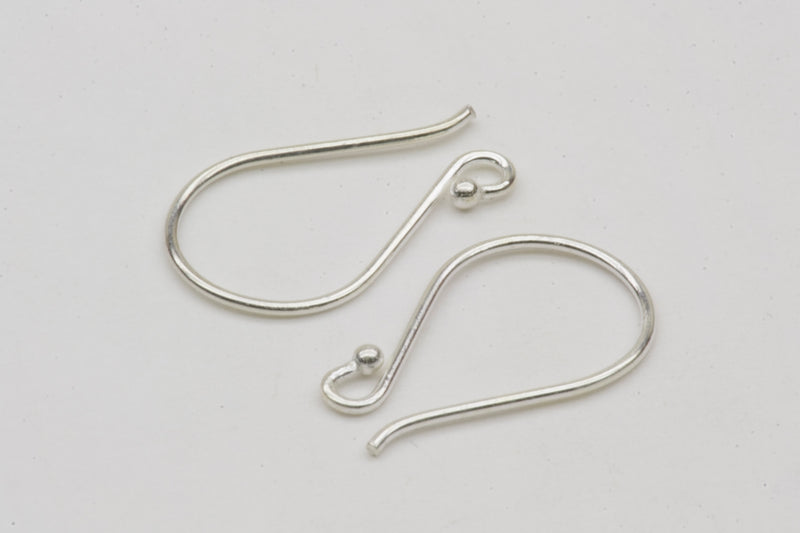 Earwire with Mini Circle Sterling Silver