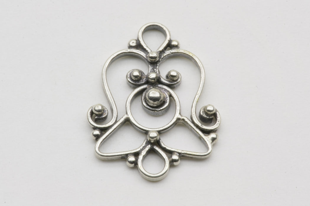 Bell Loop Vermeil Sterling Silver