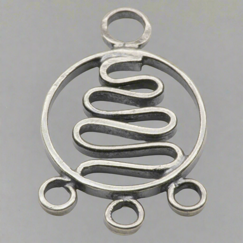 Sterling Silver Swirl Chandelier