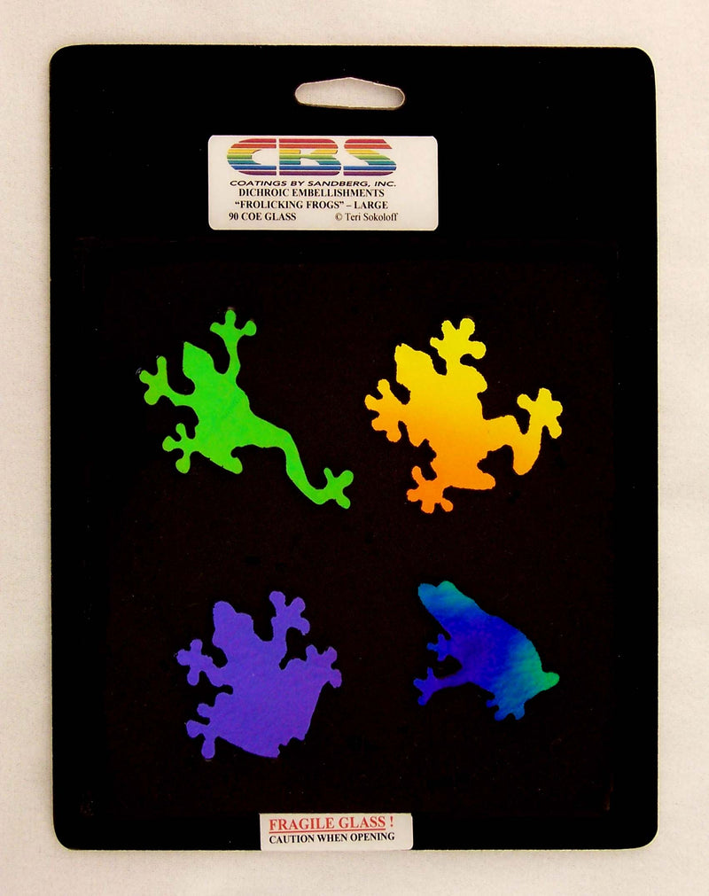 Bullseye Dichroic Frog COE090