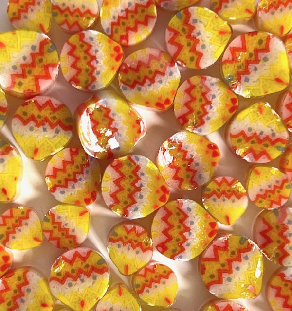 Fairisle Baubles - Christmas Millefiori Murrine COE090