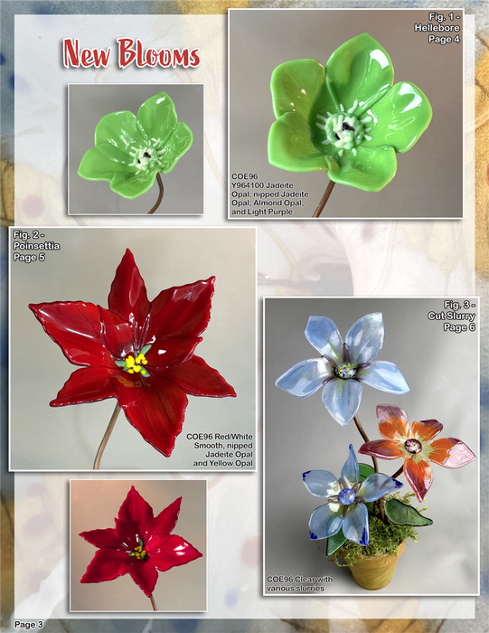 Fused Glass Flowers Book