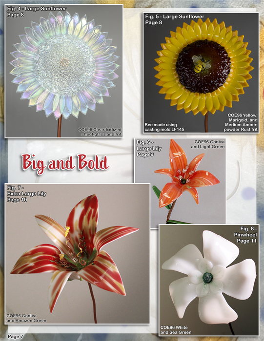 Fused Glass Flowers Book