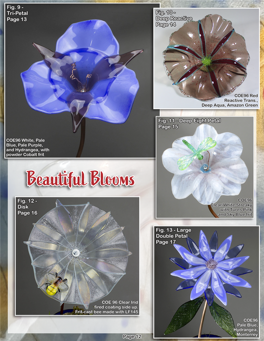 Fused Glass Flowers Book