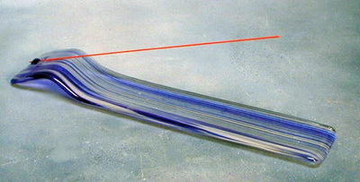 Incense Burner Slump CPI Glass Mould GM07