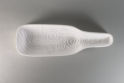 Small Swirled Bottle Slump CPI Glass Mould GM128