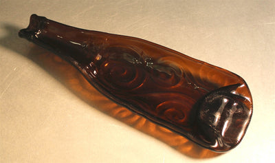 Small Swirled Bottle Slump CPI Glass Mould GM128