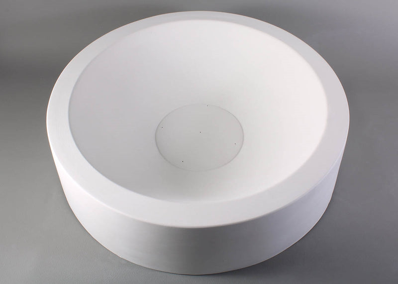 Large Round Slump with Flat Bottom CPI Glass Mould GM134