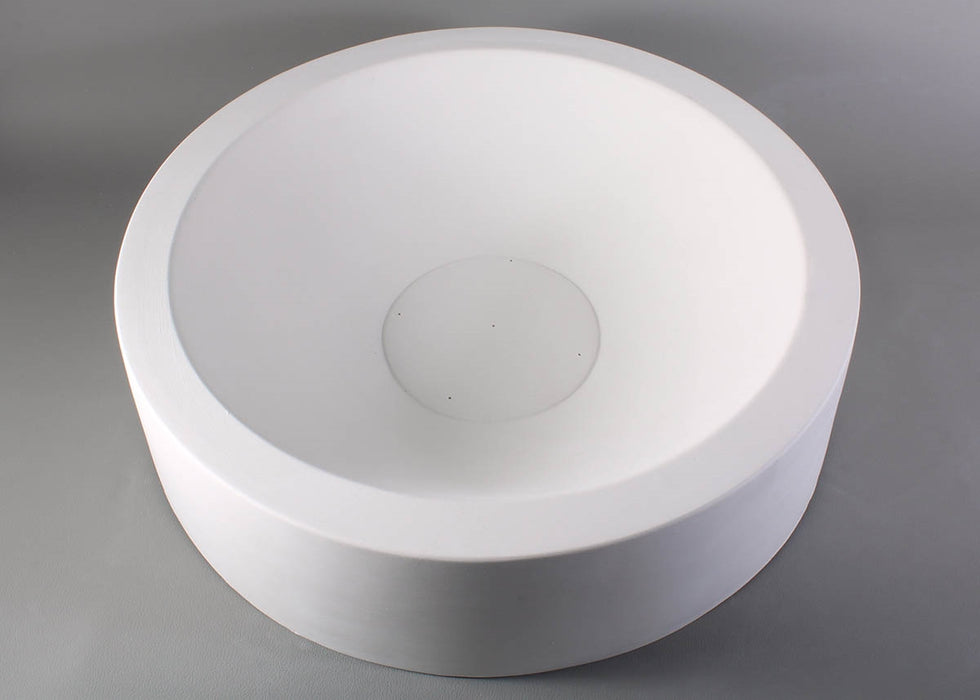 Large Round Slump with Flat Bottom CPI Glass Mould GM134