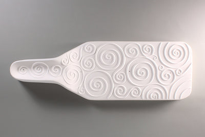 Raised Neck Swirl Bottle Slump CPI Glass Mould GM160