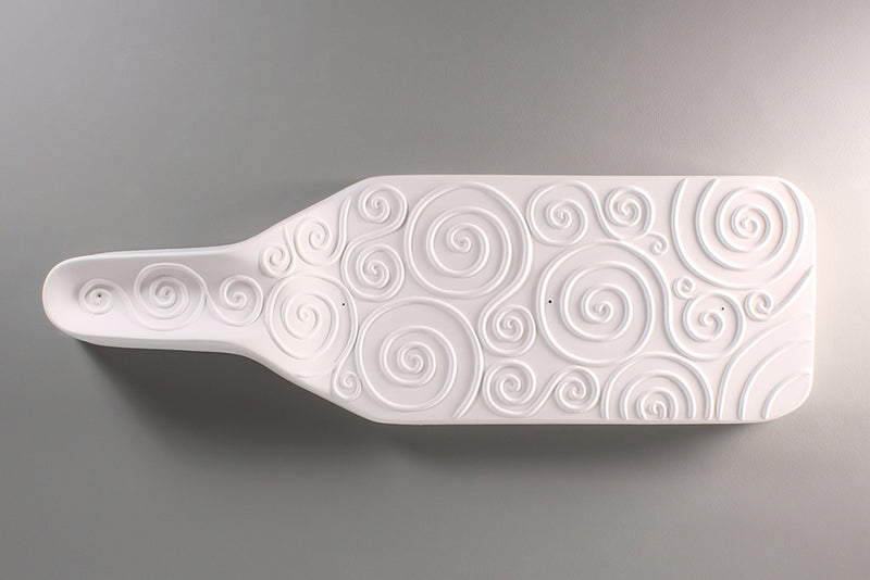 Raised Neck Swirl Bottle Slump CPI Glass Mould GM160