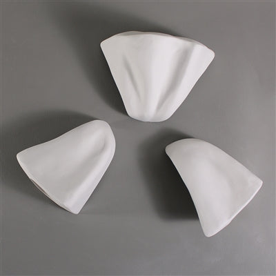 Two Small/One Large Petal CPI Glass Moulds GM193A
