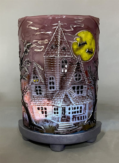 Large Cylinder Drape CPI Glass Mould GM28