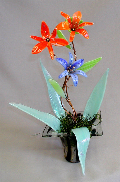 Medium Cone Flower CPI Glass Mould GM57