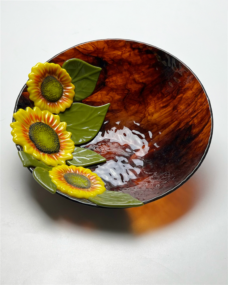 Net Leaf Texture CPI Glass Mould GX08