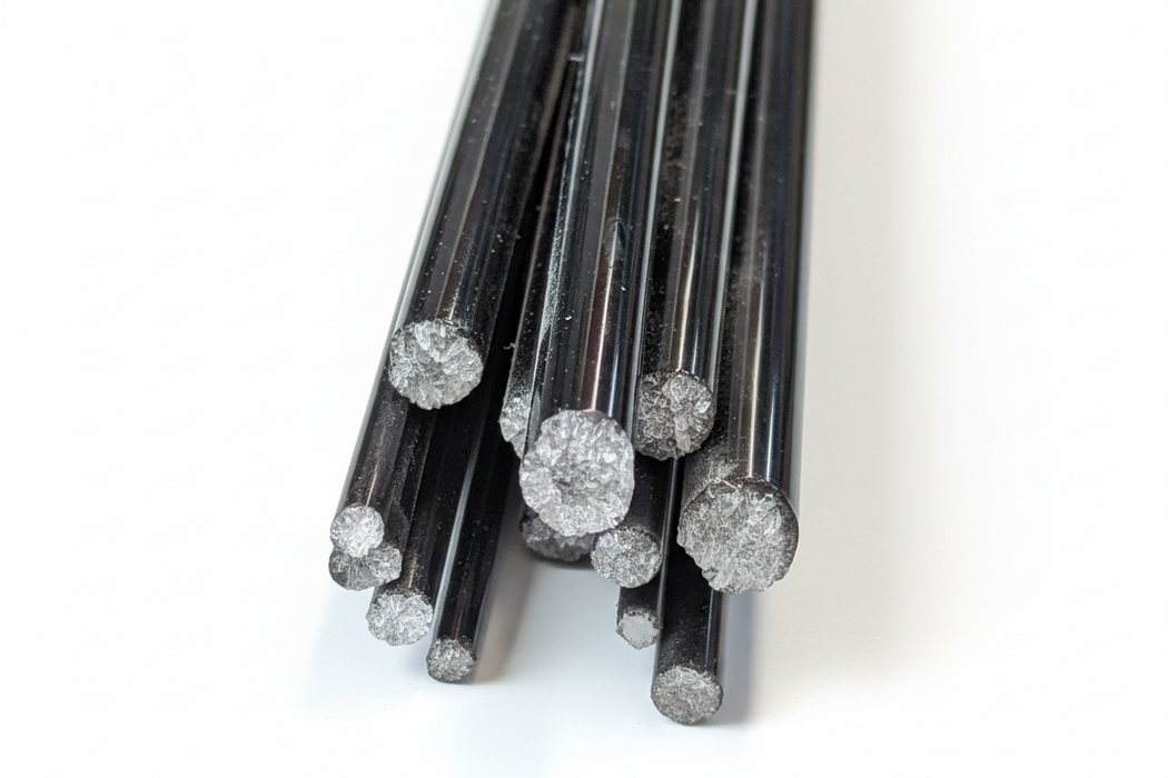 Ruby Copper Opaque Kugler Rod K015