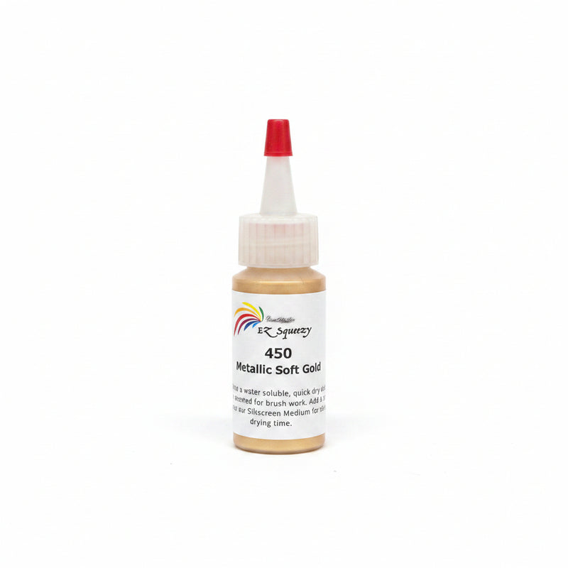 EZ Squeezy Enamel - Soft Gold Metallic Fuse Master 42gram bottle