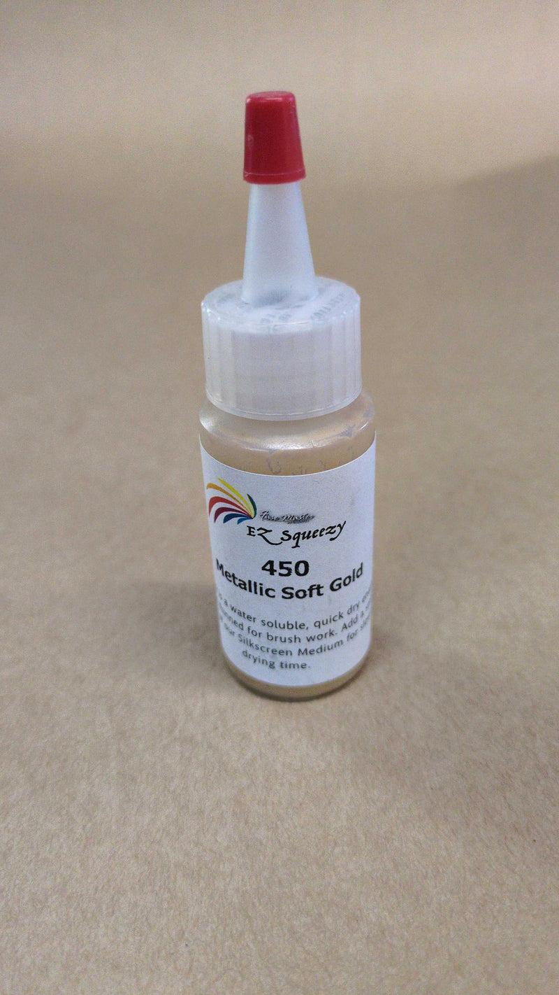 EZ Squeezy Enamel - Soft Gold Metallic Fuse Master 42gram bottle