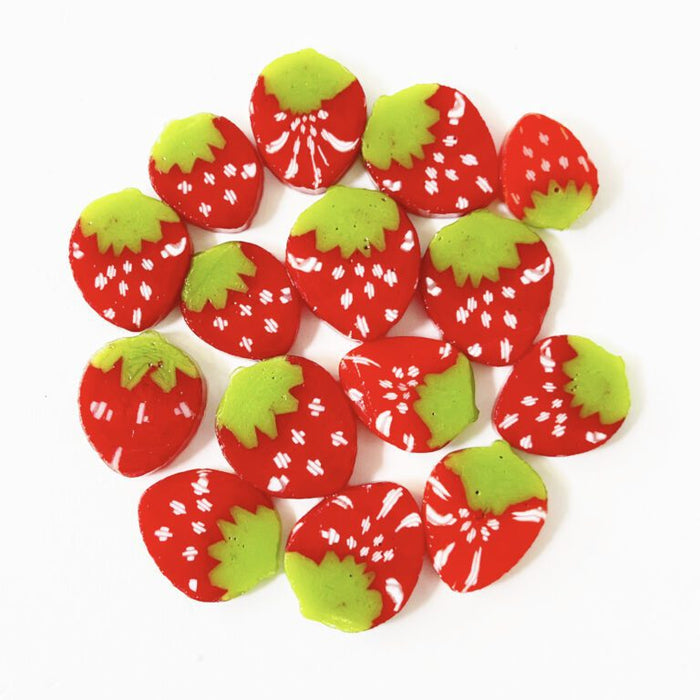 Strawberries XL Millefiori Murrine COE090