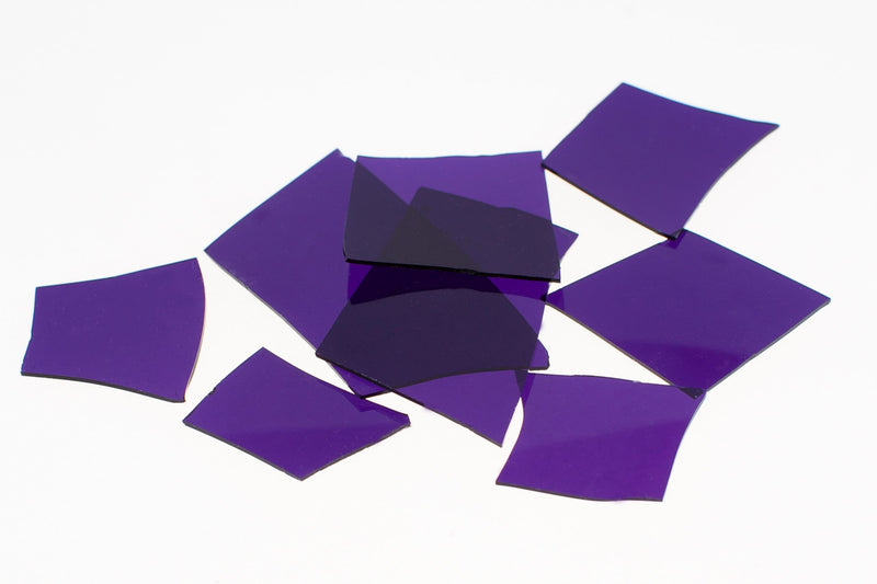 Bluish Amethyst Transparent Kugler Frit K013