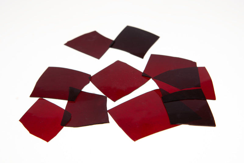 Copper Ruby Transparent Kugler Frit K015