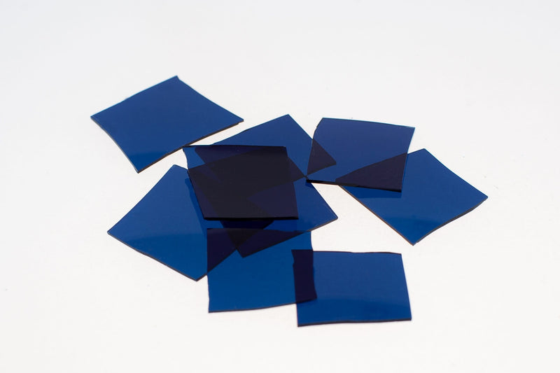 Steel Blue Transparent Kugler Frit K043