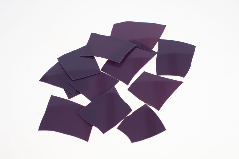 Opal Plum Blue Opaque Kugler Frit K099