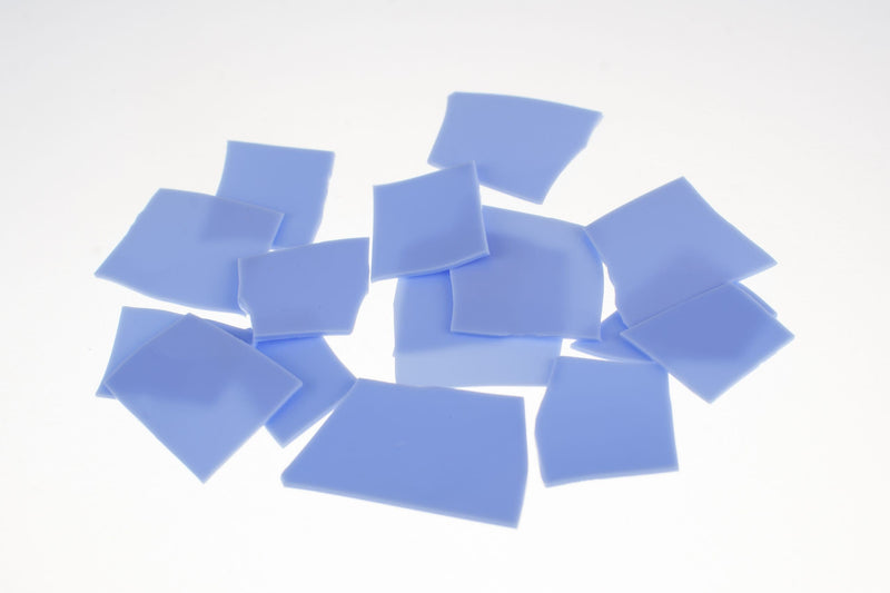 Delicate Light Blue Opaque Kugler Frit K154