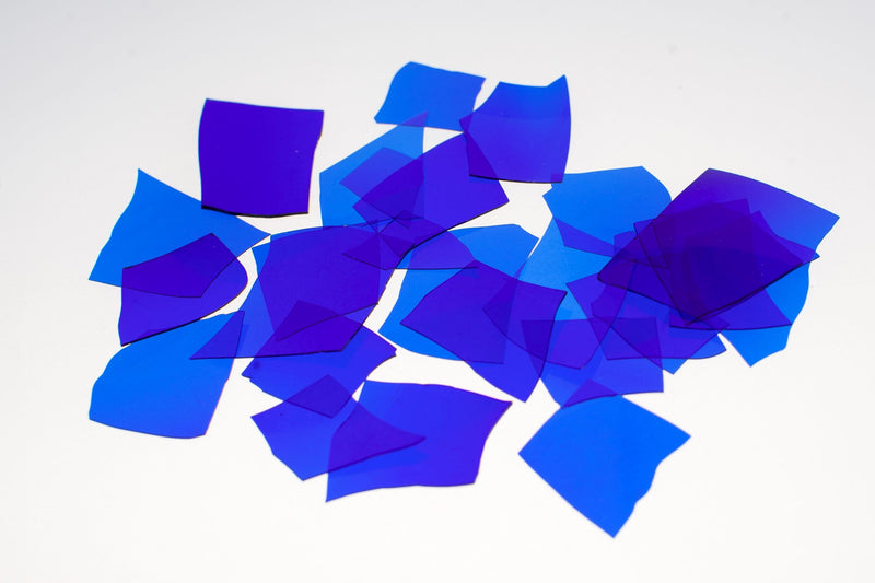 Sari Blue Transparent Kugler Frit K210