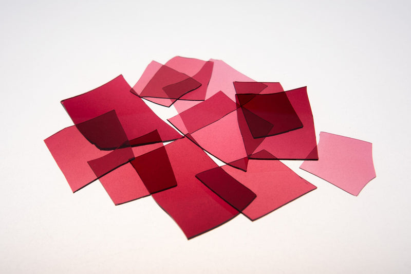 Wine Red Transparent Kugler Frit K232