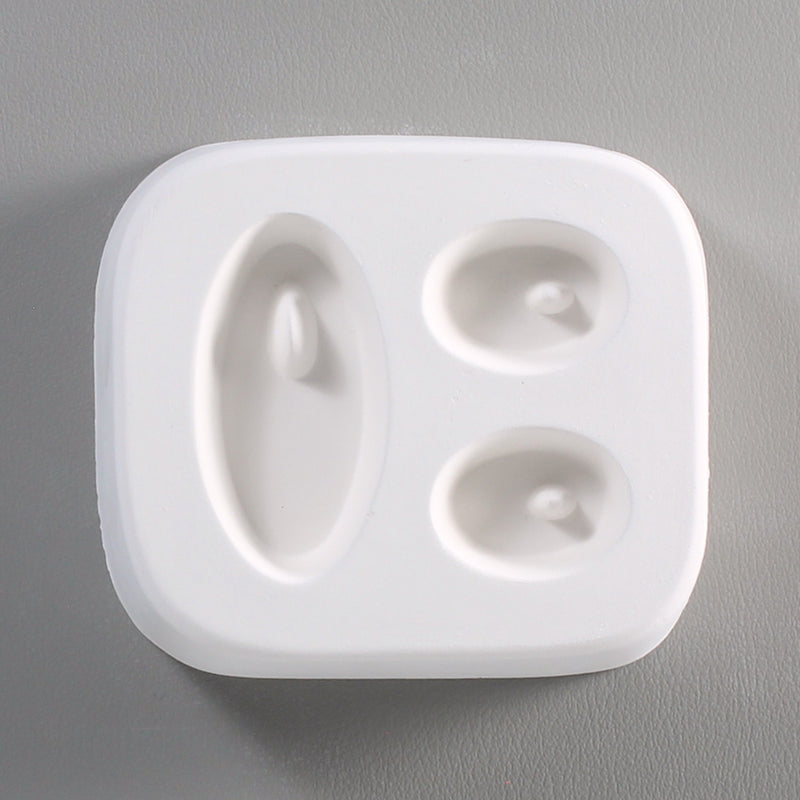 Holey Oval Trio CPI Glass Moulds LF74