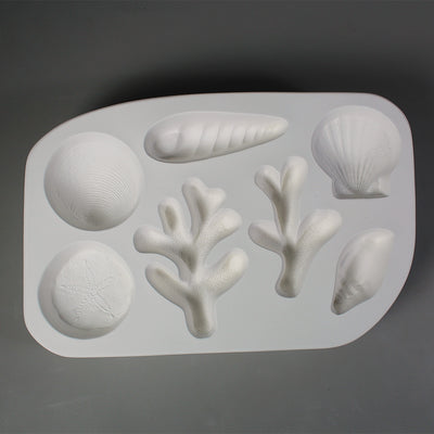 Shells and Coral CPI Glass Mould LF150