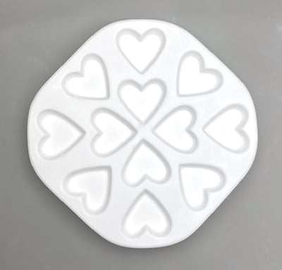 Twelve Hearts CPI Glass Mould LF241