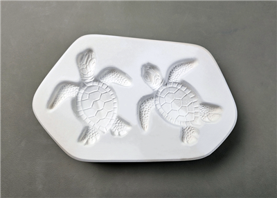 Two Small Turtles CPI Glass Mould LF258