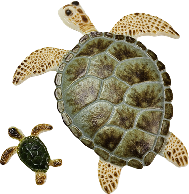 Two Small Turtles CPI Glass Mould LF258