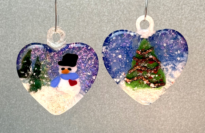 Heart Ornaments (2) CPI Glass Mould LF268