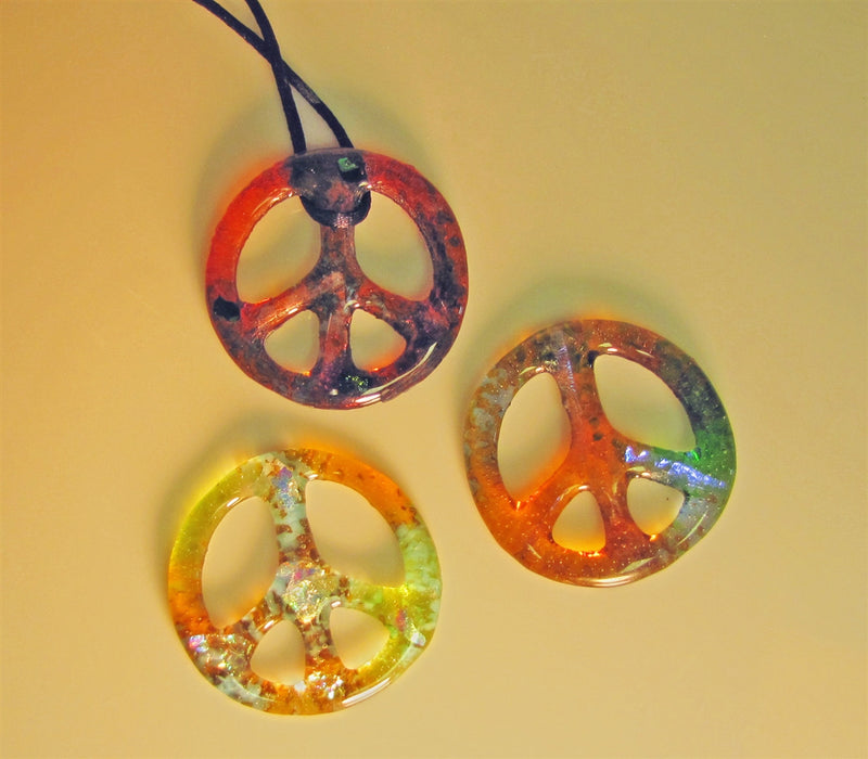 Holey Peace Sign CPI Glass Mould LF58
