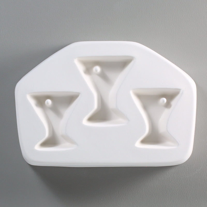 Holey Martini Trio CPI Glass Mould LF076