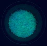 Glow in the dark Mermaid coloured frit