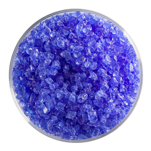 Light Sky Blue Transparent Bullseye Frit 1414