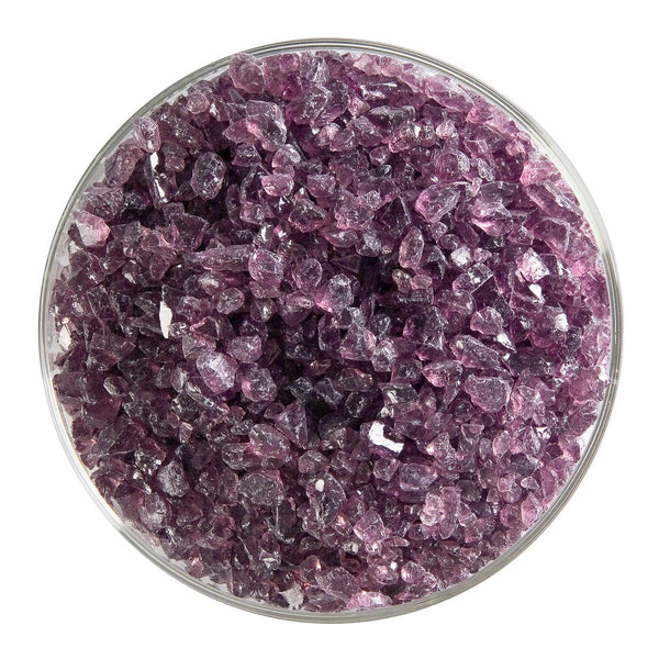 Light Violet Transparent Bullseye Coarse Frit 1428